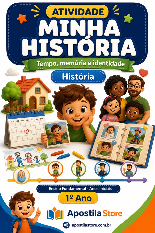 Capa de Minha História