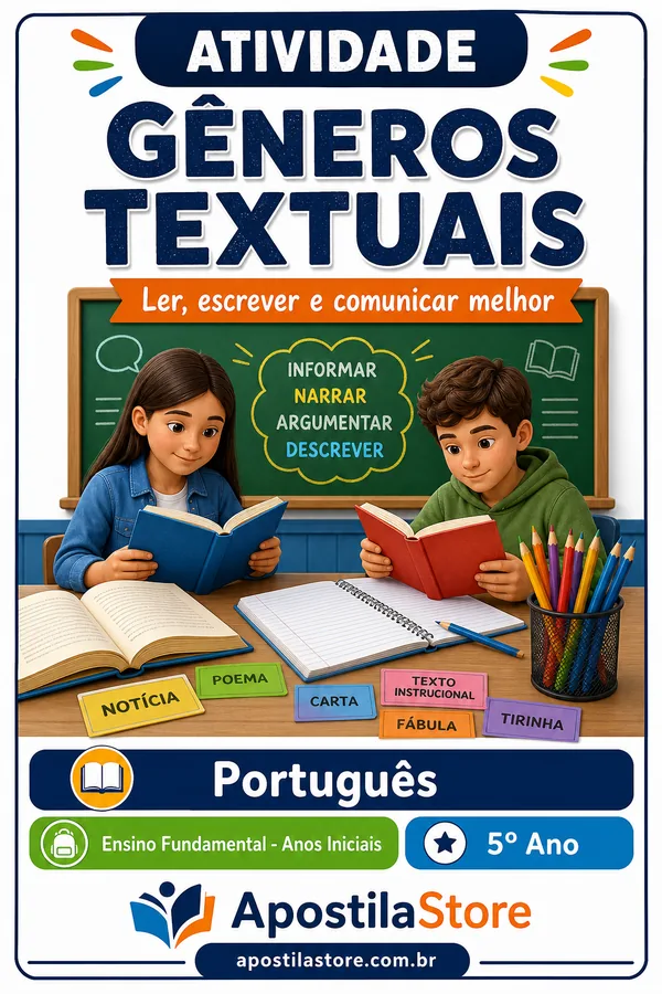 Capa de Gêneros Textuais