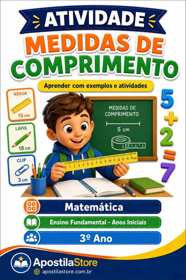 Capa de Medidas de Comprimento