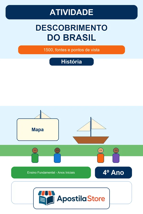 Capa de Descobrimento do Brasil