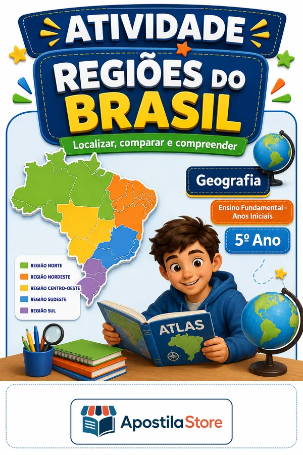 Capa de Regiões do Brasil