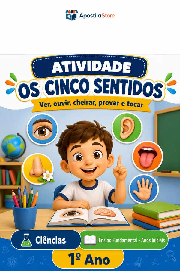 Capa de Os Cinco Sentidos