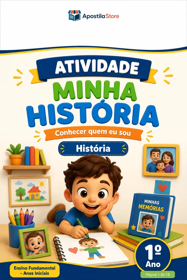 Capa de Minha História