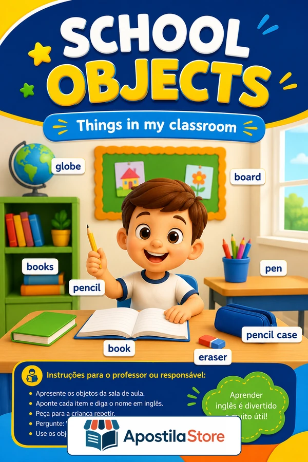 Capa de School Objects