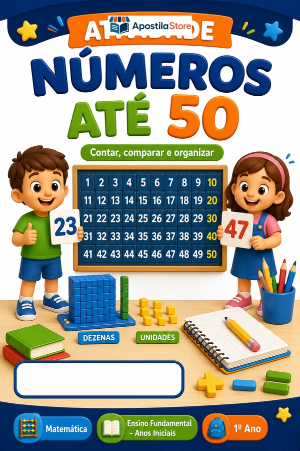 Capa de Números até 50