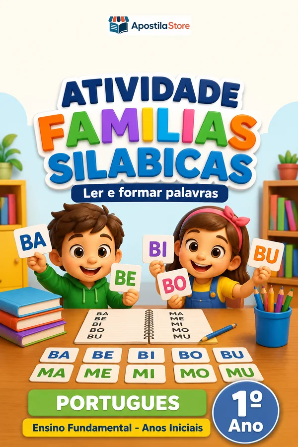 Capa de Famílias silábicas