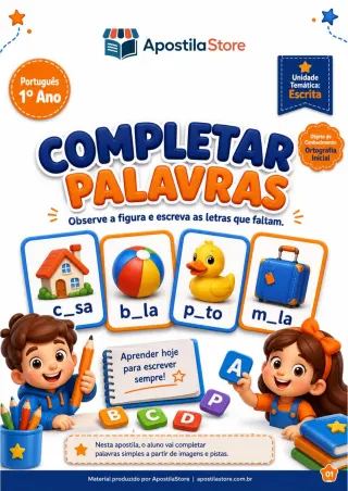 Capa de Completar Palavras