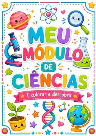 Capa de Módulo de Ciências Sistema Digestório.