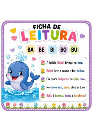 Capa de Fichas De Leitura