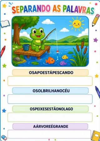 Capa de Atividades De Frases1