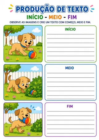 Capa de Produção De Texto