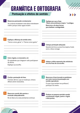 Capa de Atividades De Gramática E Ortografia 1
