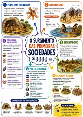 Capa de Primeiras Sociedades