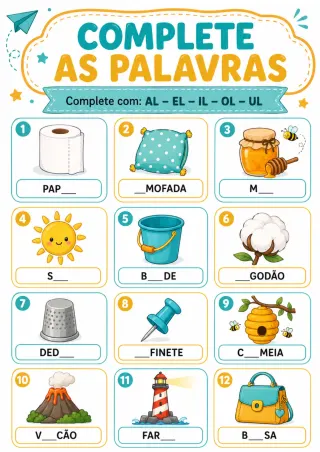 Capa de Palavras Complexas 3