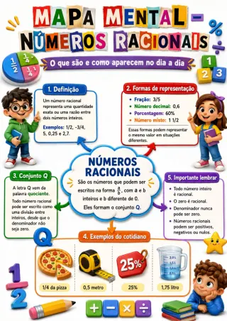 Capa de Números Racionais