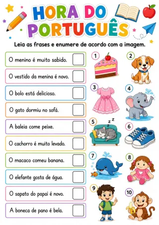 Capa de Frases enumeradas.