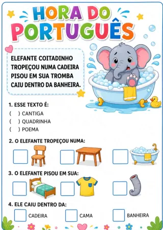 Capa de Atividades De Interpretação Textual