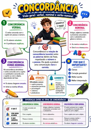 Capa de Concordância Verbo Nominal Verbal E Nominal