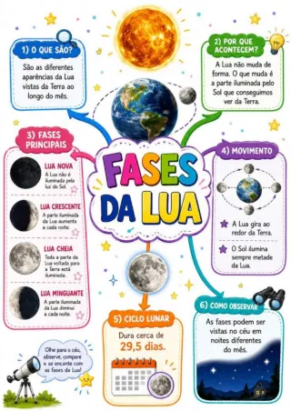 Capa de Fases de lua.